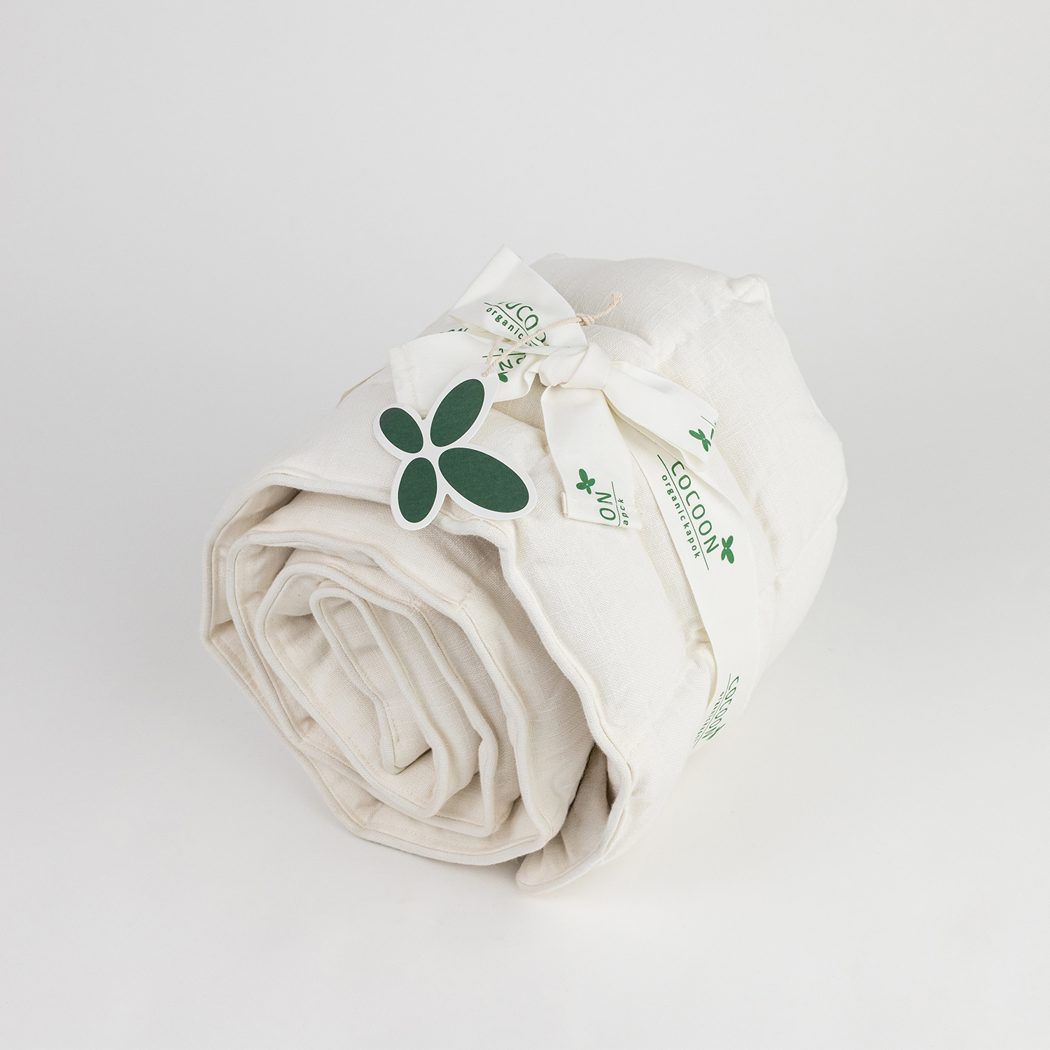Kapok sengerand til Baby/børneseng, Baby & Jr. Soft Beige - Cocoon Company