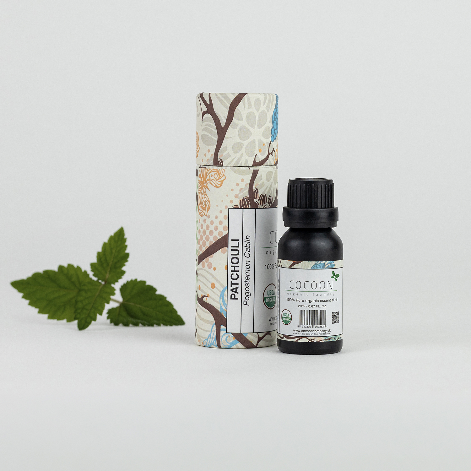Økologisk patchouli olie - 15 ml - Cocoon Company