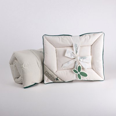 Kapok babydyne- og pude s�t, 70x100