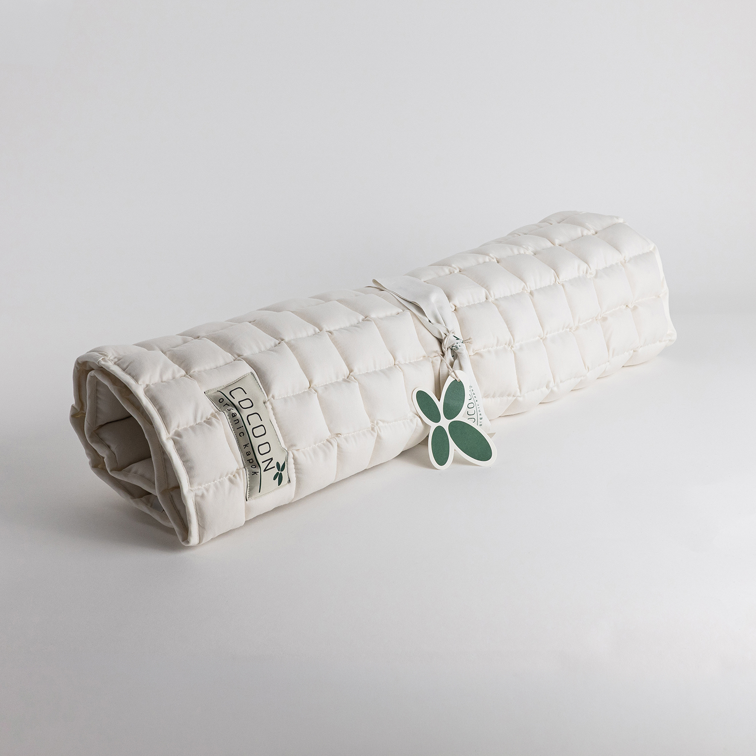 Kapok rullemadras til Leander Classic babyseng - Cocoon Company