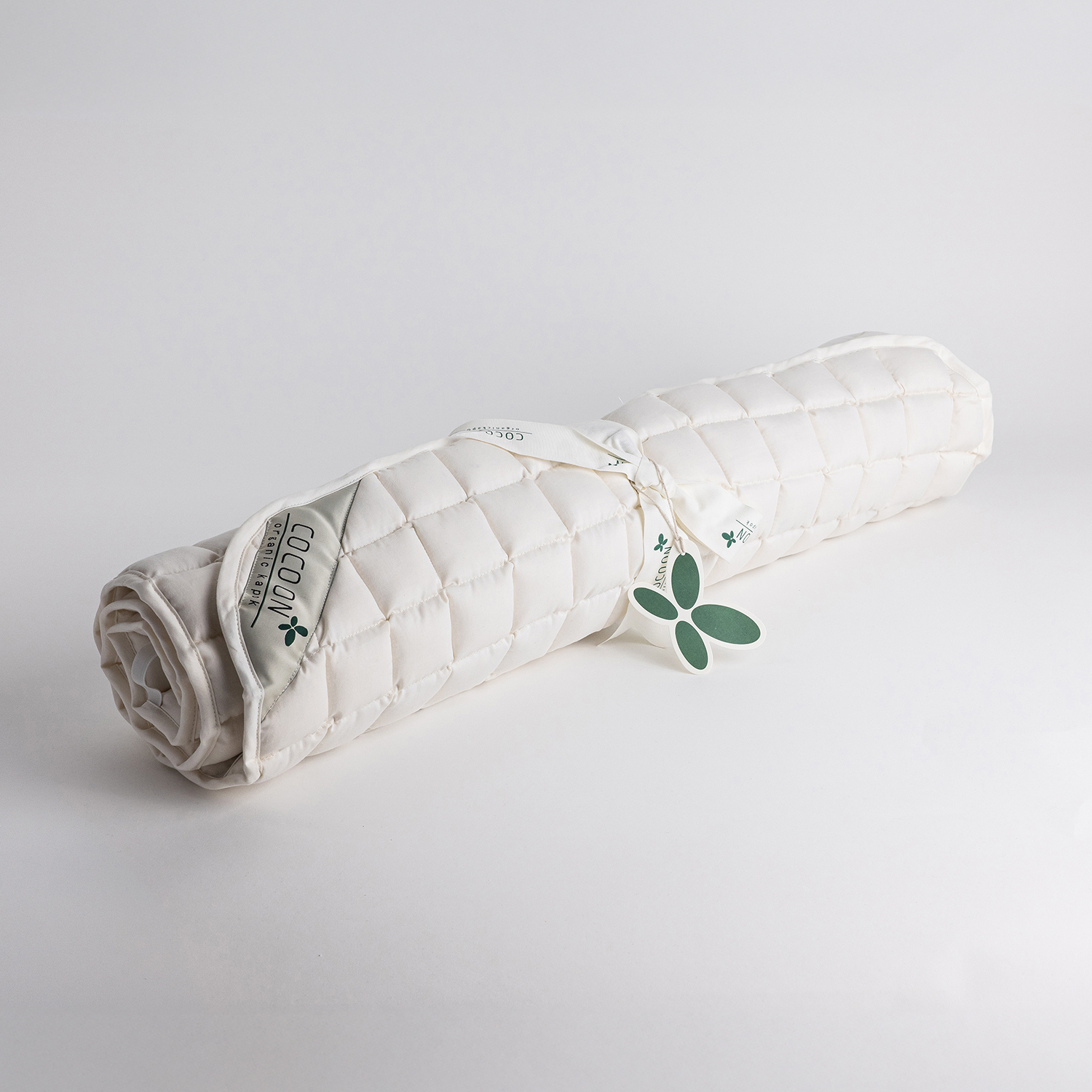 Kapok rullemadras til Baby/børneseng Kili seng - Cocoon Company