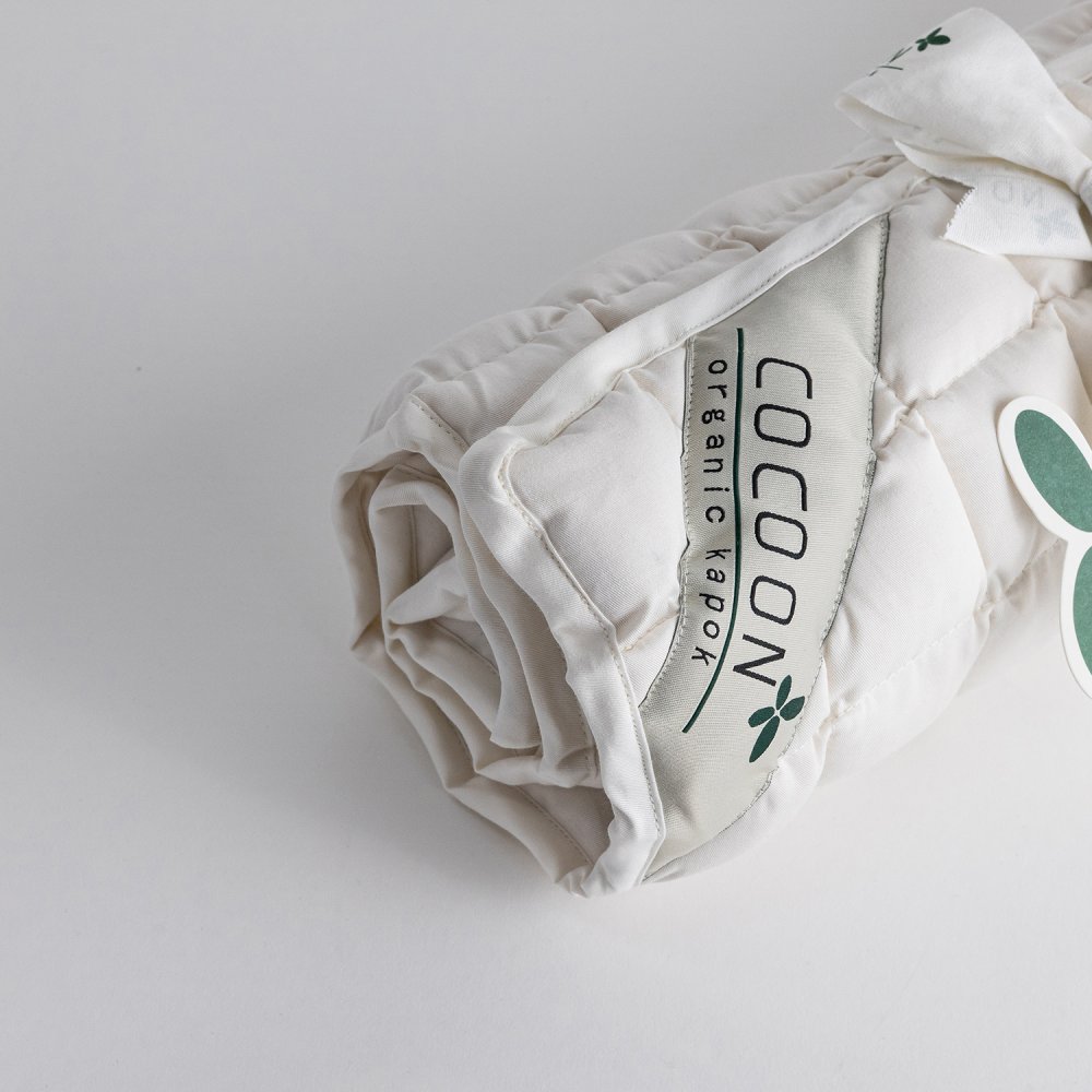 Kapok rullemadras til Babybay Original bedside vugge