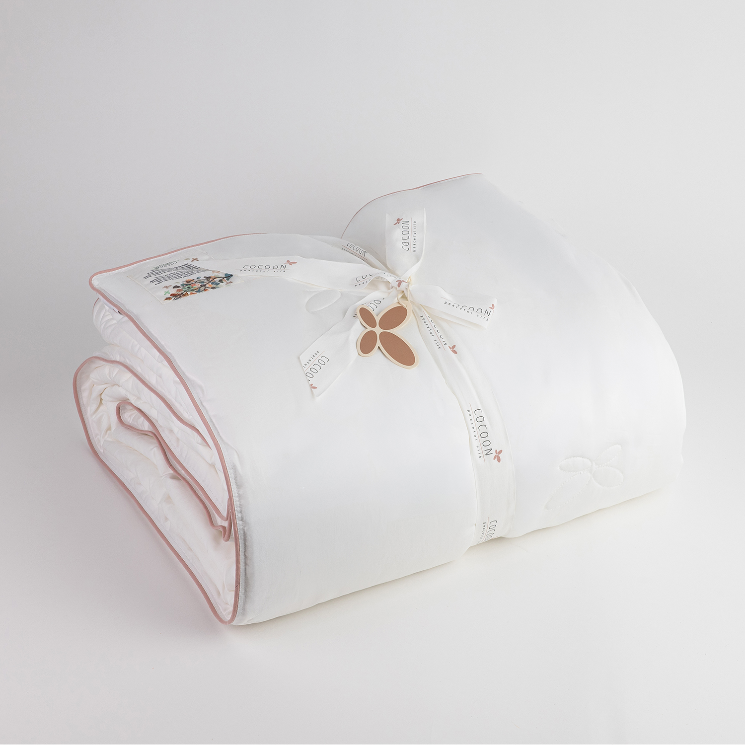Silke dobbeltdyne 200x220 - Temperaturregulerende - Cocoon Company