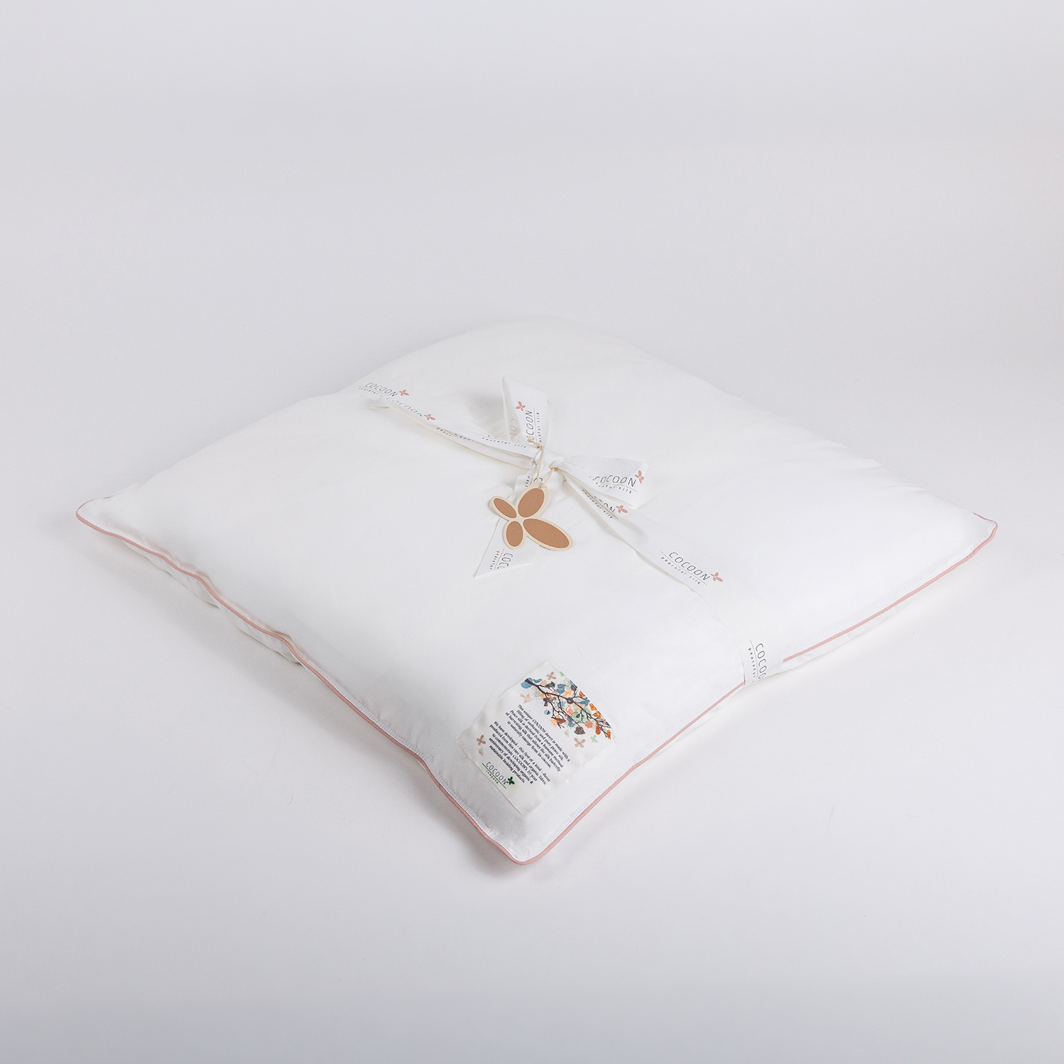 Silkepude med kapok 60x63 - Cocoon Company