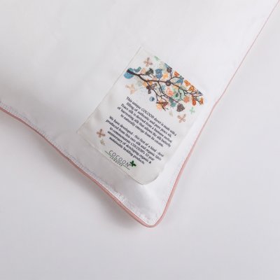 Silk Pillow with Kapok 60x63