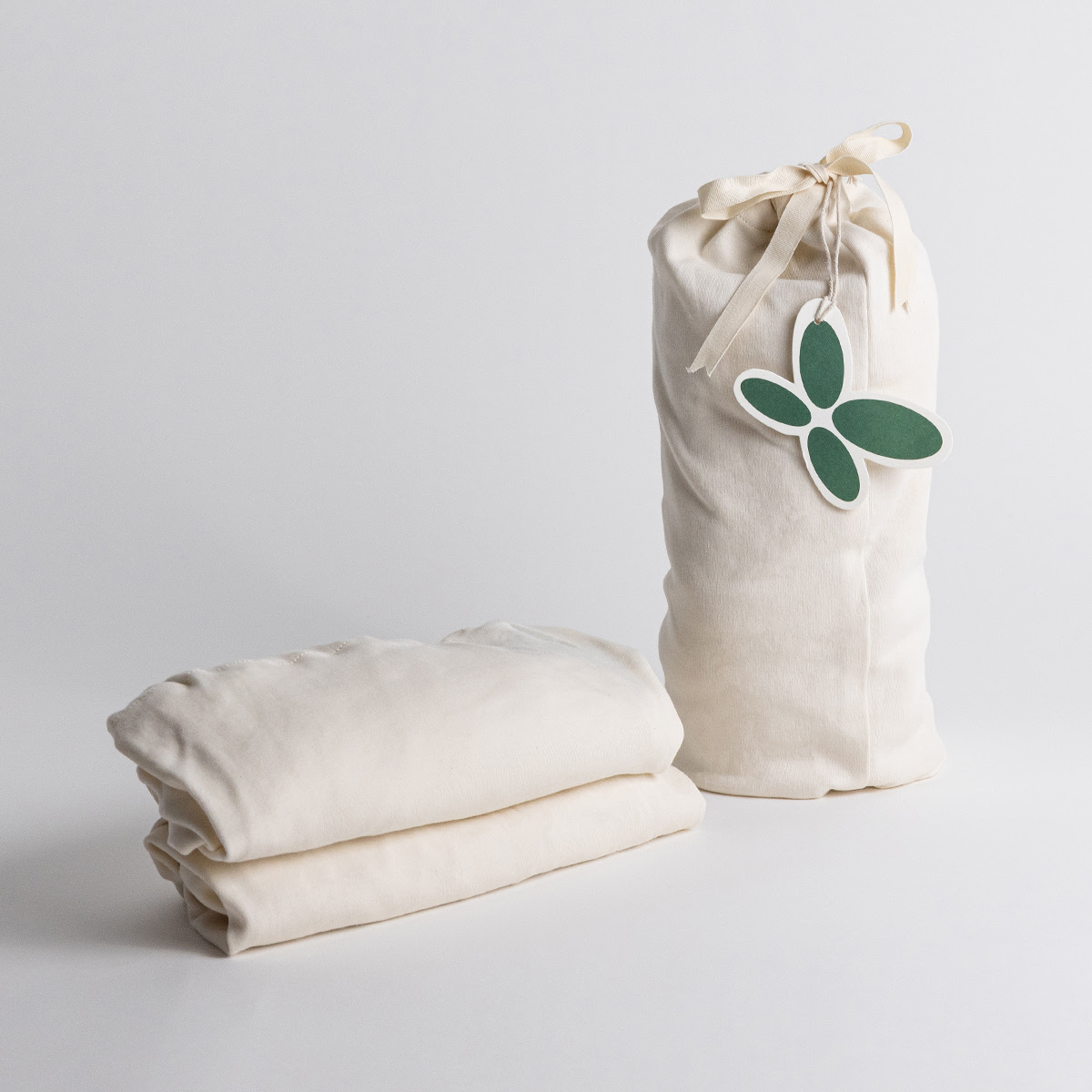 2-pak stræklagen til babyseng, 60x120 - Cocoon Company