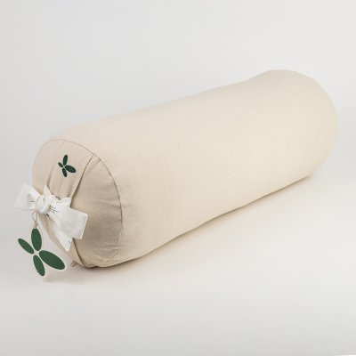 Kapok yoga bolster - Natural