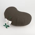 Kapok zafu halvm�ne meditationskudde - Dark Olive