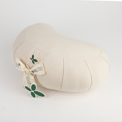 Kapok zafu halvm�ne meditationskudde - Natural