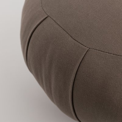 Kapok zafu rund meditationskudde - Cool Grey