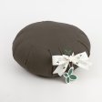 Kapok zafu rund meditationskudde - Dark Olive