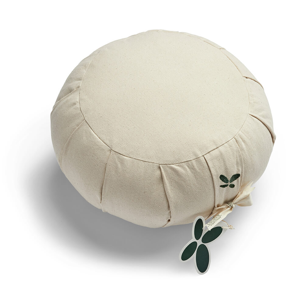Kapok zafu rund meditationspude - Natural - Cocoon Company