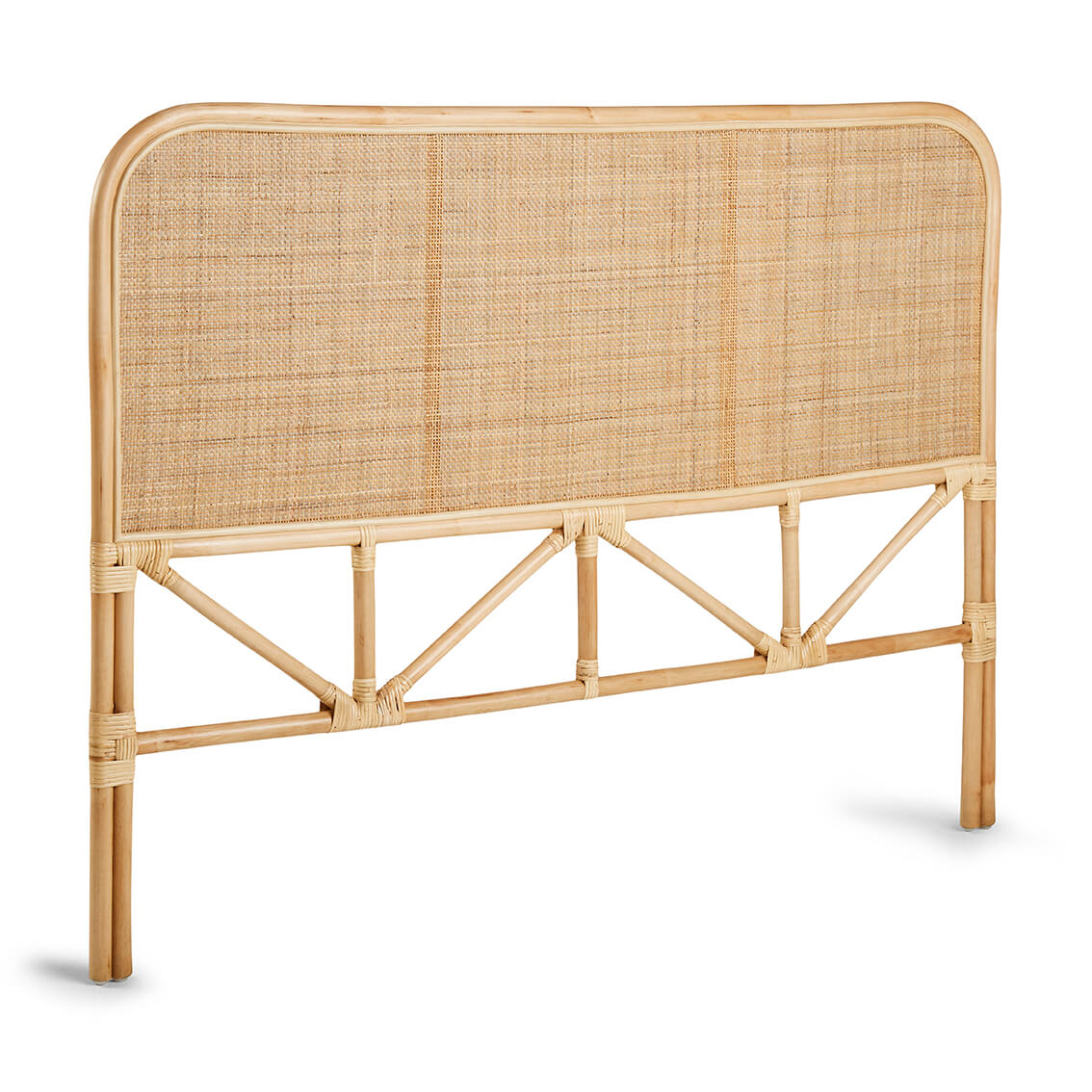 Rattan sengegavl, 120 cm - Cocoon Company