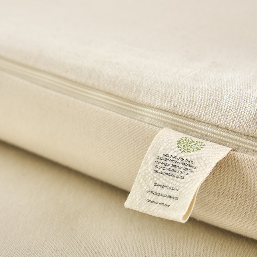 Natural Latex Mattress Topper 200x200 - Merino Wool