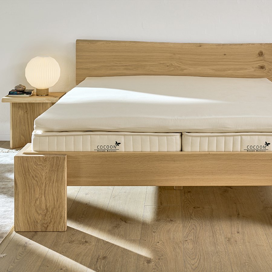Natural Latex Mattress Topper 200x200 - Merino Wool