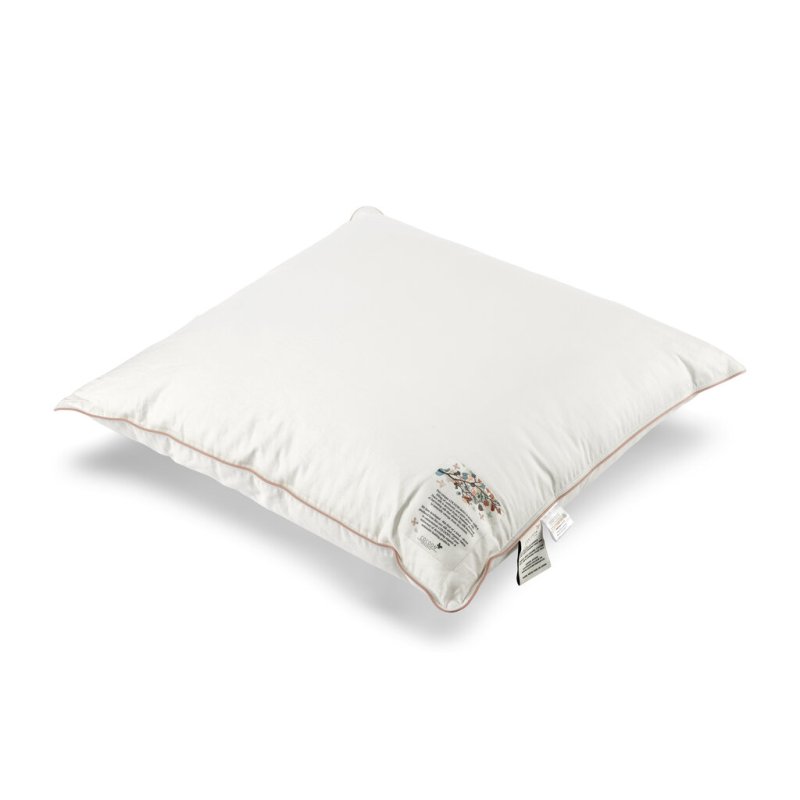 Silk pillow with kapok 60x63