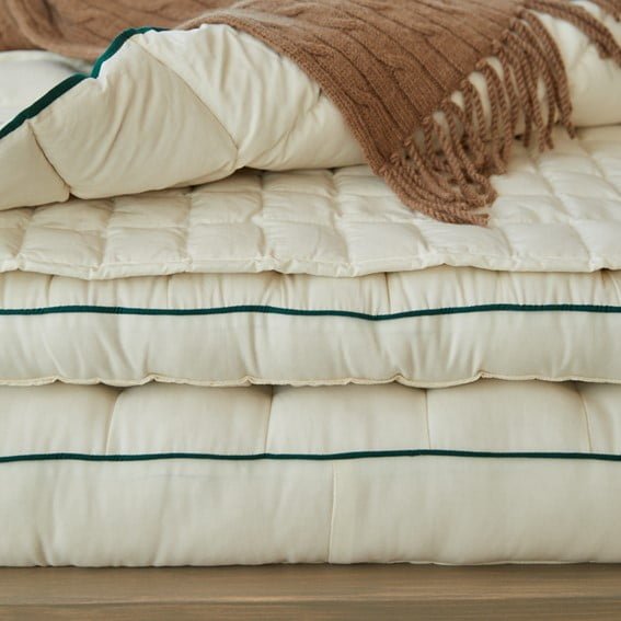 Kapok tunn b�ddmadrass 160x220