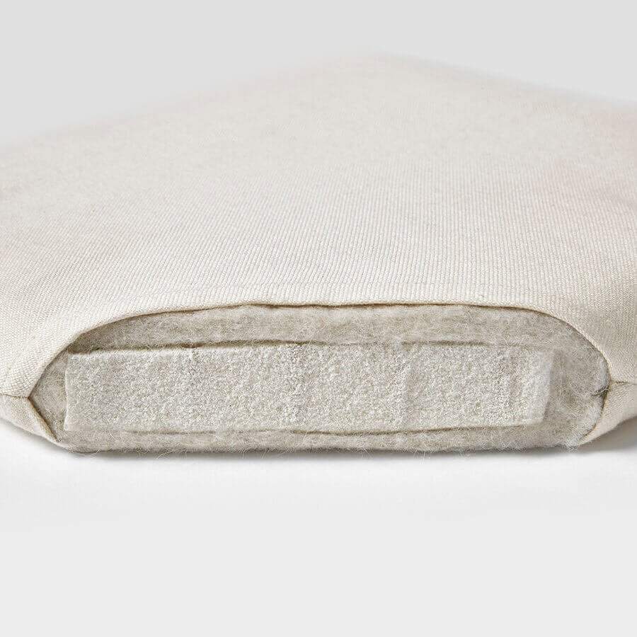 Natural Latex Mattress Topper 80x200 - Merino Wool