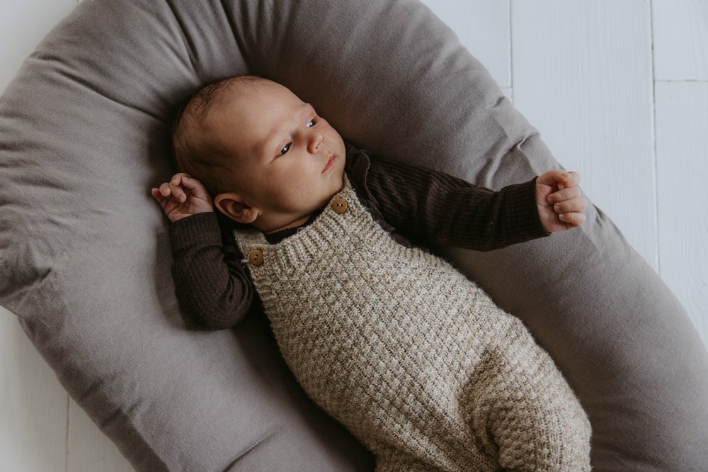 Kapok babynest, Dusted Brown