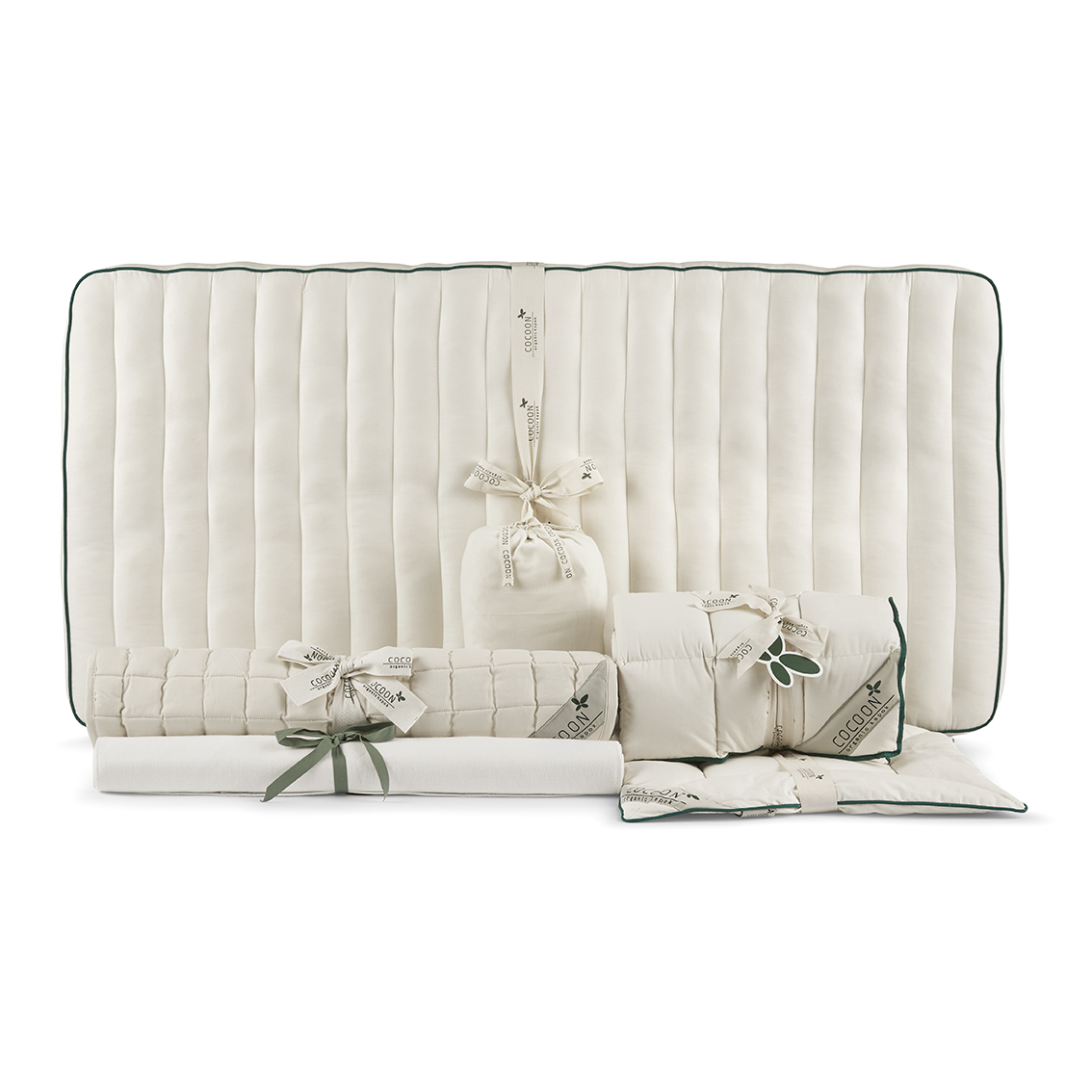 Kapok startpakke til babyseng 60x120 - Cocoon Company