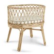 Belle rattan vugge inkl. tilbeh�r