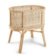 Rose - Rattanvugge m. Macram&eacute;