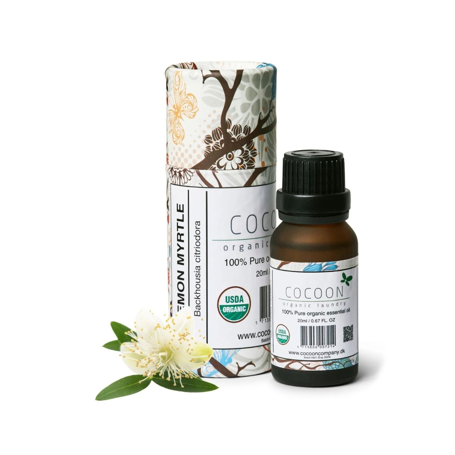 Økologisk citronmyrte olie - 20 ml - Cocoon Company
