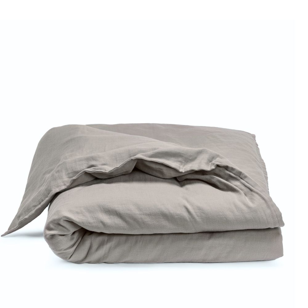 Dynebetræk til juniordyne - 100x140 Wallaby Brown - Cocoon Company